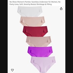 New no show seamless women’s underwear.